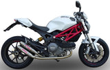 Komplette Abgasanlage Mit Katalysator Und Geräuschzulassung Deeptone Edelstahl - Gpr Kompatibel Mit Ducati Monster 796 (2010-2014)