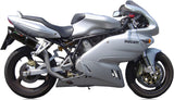 Doppelauspuffanlage Mit Geräuschzulassung Furore Alu Schwarz - Gpr Kompatibel Mit Ducati Super Sport 750 Ss (1999-2002)