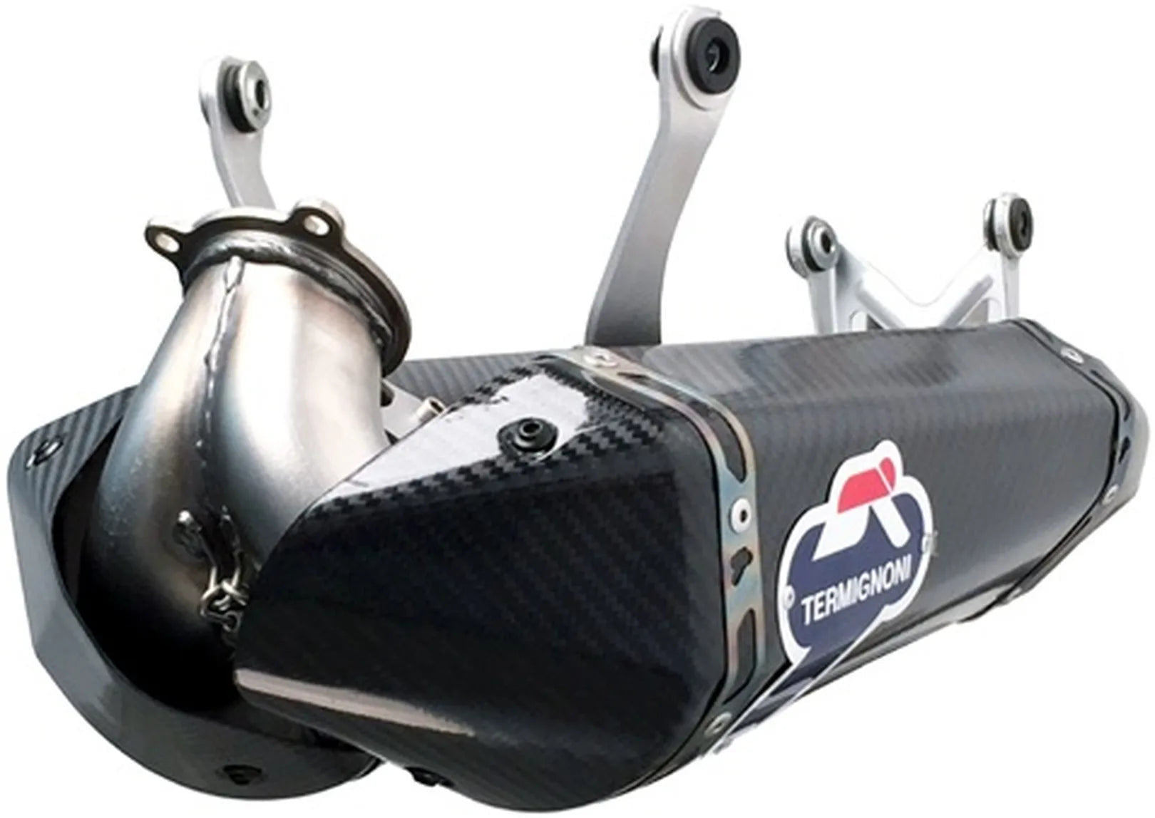 Doppelauspuffanlage Ohne Katalysator Und Ohne Geräuschzulassung Carbon T - Termignoni Kompatibel Mit Ducati Panigale 899 (2012-2018)