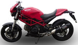 Doppelauspuffanlage Mit Geräuschzulassung Furore Alu Schwarz - Gpr Kompatibel Mit Ducati Monster 1000 (2003-2005)