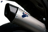 Auspuffendrohr Ohne Geräuschzulassung Force Titan Aluminium Cap - Termignoni Kompatibel Mit Ducati Multistrada 950 (2016-2019)