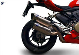 Doppelauspuffanlage Mit Geräuschzulassung Force Titan Carbon Cap - Termignoni Kompatibel Mit Ducati Panigale 959 (2016-2019)