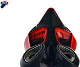 Komplette Auspuffanlage Ohne Geräuschzulassung Force Titan Carbon Cap - Termignoni Kompatibel Mit Ducati Panigale 1299 (2012-2018)