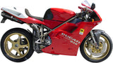 Doppelauspuffanlage Mit Geräuschzulassung Furore Alu Schwarz - Gpr Kompatibel Mit Ducati 916 - Sp - Sps - Racing - Senna (1994-1999)