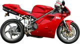 Doppelauspuffanlage Mit Geräuschzulassung Furore Alu Schwarz - Gpr Kompatibel Mit Ducati 996 - S - Sps (1998-2001)