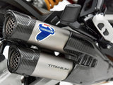 Auspuffendstück Mit Geräuschzulassung Full Titan - Termignoni Kompatibel Mit Ducati Multistrada V4 (2021-2022)