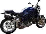 Doppelauspuffanlage Mit Geräuschzulassung Furore Alu Schwarz - Gpr Kompatibel Mit Ducati Monster S4 (2001-2003)