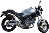 Doppelauspuffanlage Mit Geräuschzulassung Furore Alu Schwarz - Gpr Kompatibel Mit Ducati Monster 750 (2001-2003)