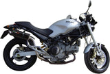 Doppelauspuffanlage Mit Geräuschzulassung Furore Alu Schwarz - Gpr Kompatibel Mit Ducati Monster 900 (2001-2003)