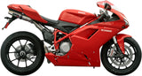 Dual Catalytic Exhaust Tips With Sound Certification Deeptone Stainless Steel - Gpr Compatible With Ducati 1098 (2006-2012)