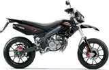 Auspuffendstück Mit Geräuschzulassung Furore Alu Schwarz - Gpr Kompatibel Mit Derbi Senda Drd 125 R - Sm (2009-2013)