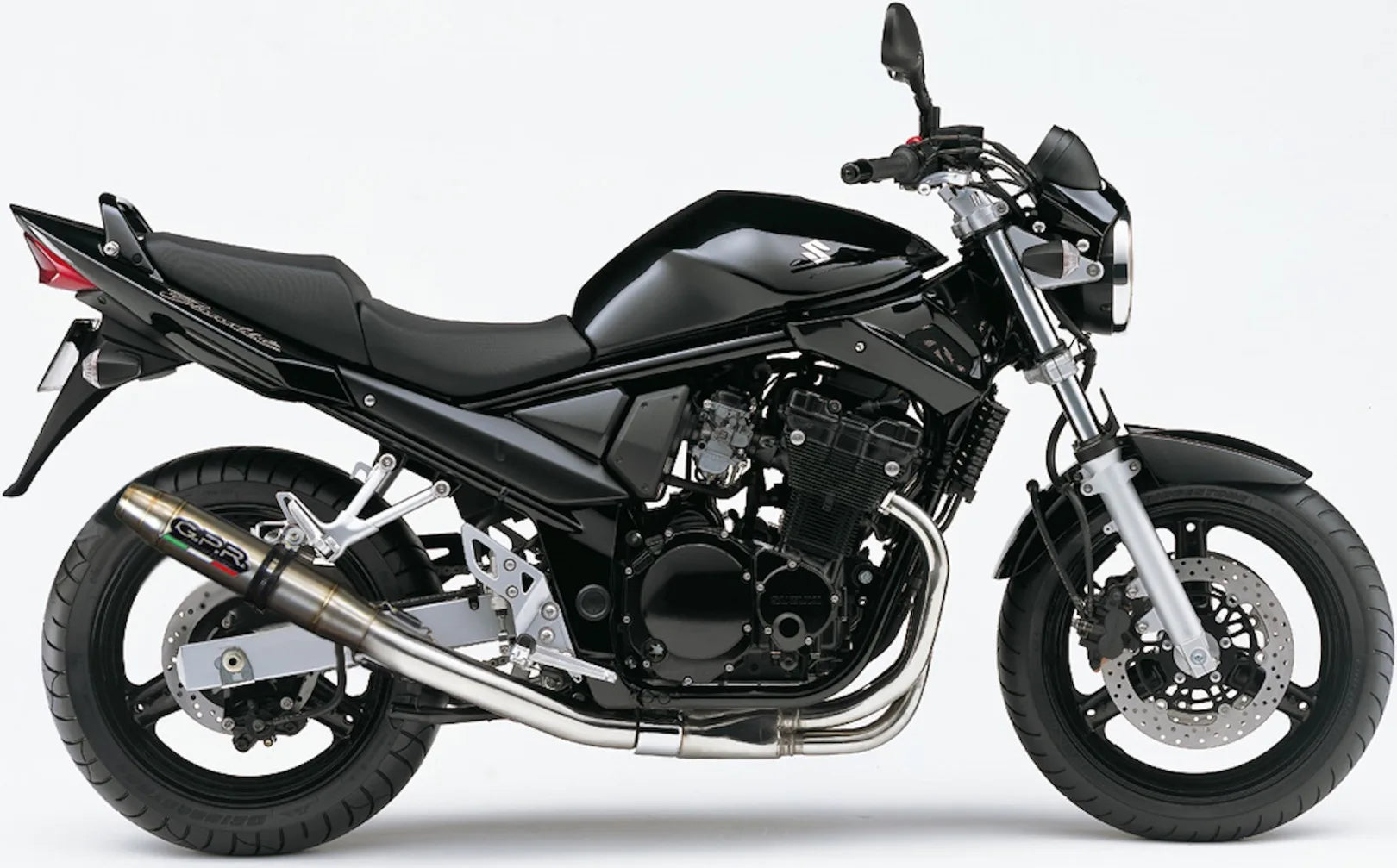Auspuffendstück Mit Geräuschzulassung Deeptone Edelstahl - Gpr Kompatibel Mit Suzuki Gsf 650 Bandit - S (2005-2006)