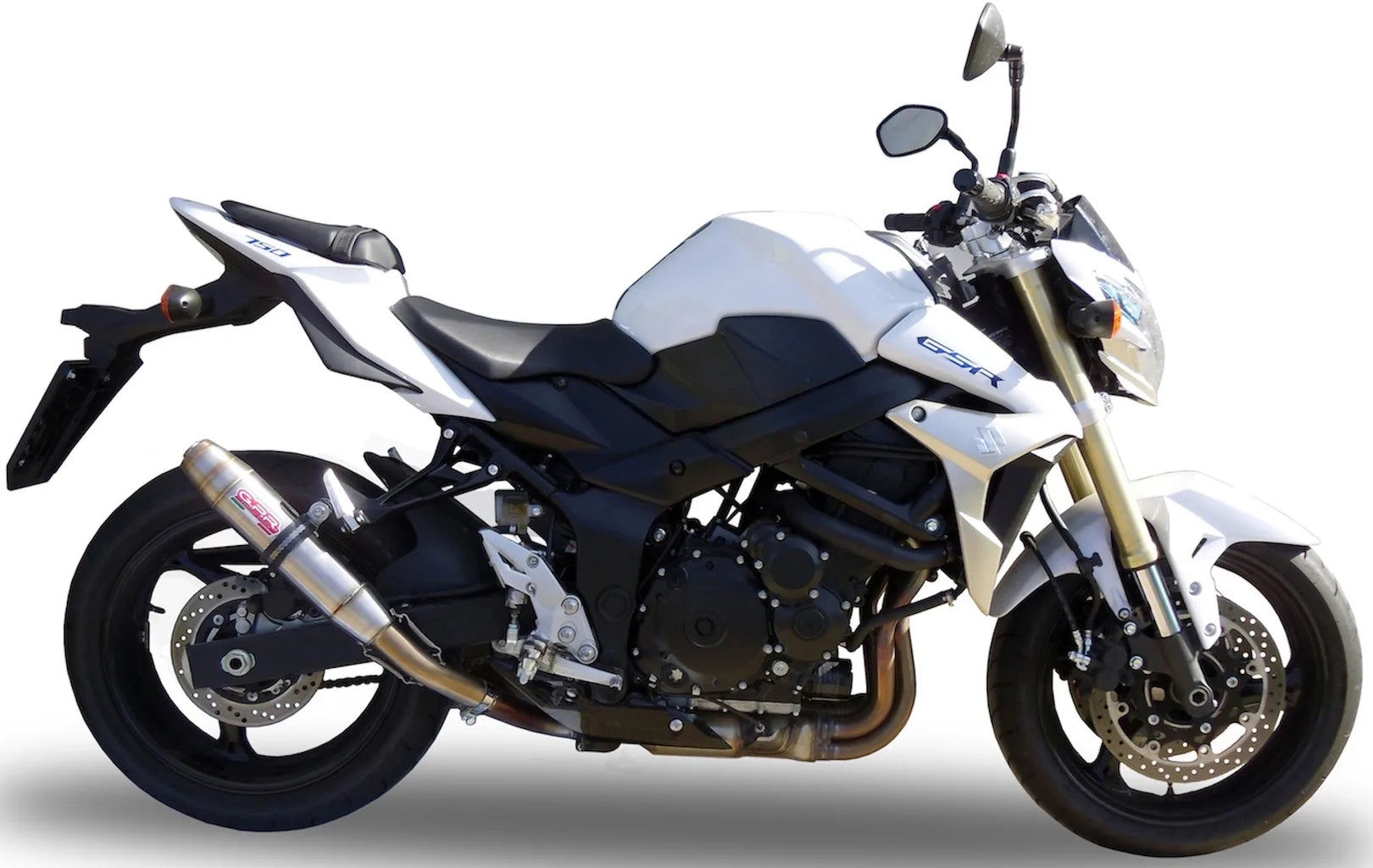 Auspuffendstück Mit Geräuschzulassung Deeptone Edelstahl - Gpr Kompatibel Mit Suzuki Gsr 750 (2011-2015)