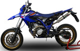 Auspuffendstück Mit Geräuschzulassung Deeptone Edelstahl - Gpr Kompatibel Mit Yamaha Wr 125 X (2009-2014)