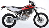 Auspuffendstück Mit Geräuschzulassung Deeptone Edelstahl - Gpr Kompatibel Mit Husqvarna Te 125 4T (2010-2013)