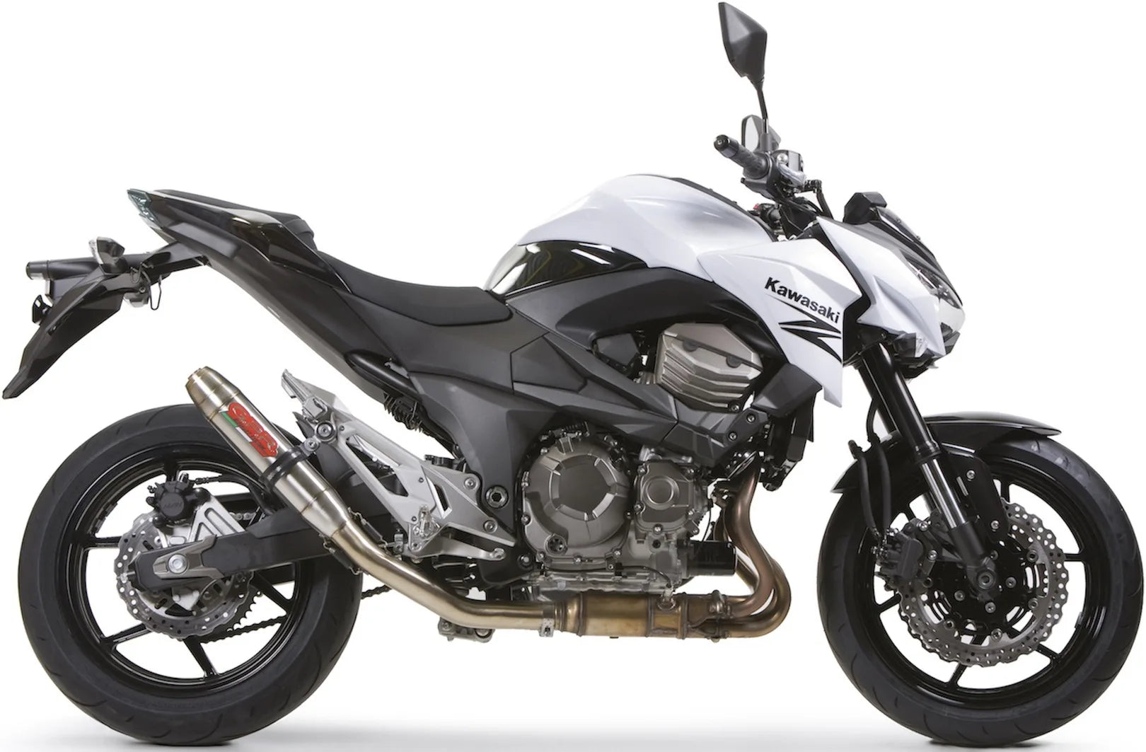 Auspuffendstück Mit Geräuschzulassung Deeptone Edelstahl - Gpr Kompatibel Mit Kawasaki Z 800 (2013-2016)
