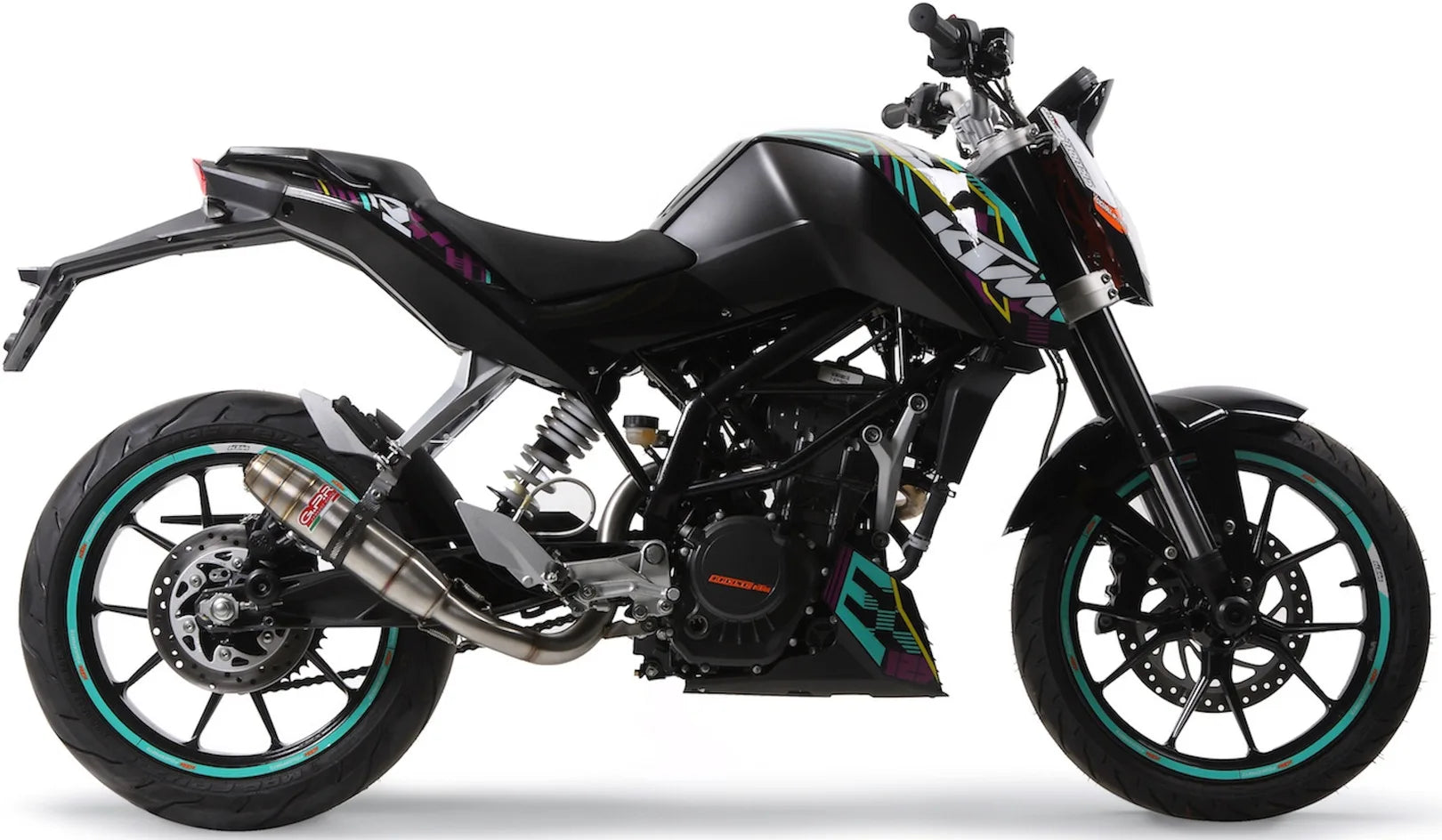 Katalysiertes Auspuffendstück Mit Geräuschzulassung Deeptone Edelstahl - Gpr Kompatibel Mit Ktm 200 Duke (2012-2016)