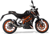 Katalysiertes Auspuffendstück Mit Geräuschzulassung Deeptone Edelstahl - Gpr Kompatibel Mit Ktm 390 Duke (2013-2016)