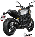 Auspuffendstück Ohne Katalysator Und Ohne Geräuschzulassung Mk3 Carbon - Mivv Kompatibel Mit Benelli Leoncino 800 (2022-2024)