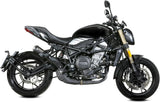 Auspuffendstück Mit Geräuschzulassung X-M1 Stahl Schwarz - Mivv Kompatibel Mit Benelli 752 S (2019-2024)