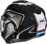 Flip-Up Motorcycle Helmet Hjc F100 Advanced Fiberglass Composite Mc21 Reff Size 08 M