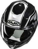 Flip-Up Motorcycle Helmet Hjc F100 Advanced Fiberglass Composite Mc21 Reff Size 08 M