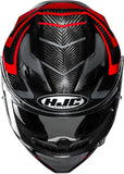 Integralhelm Für Motorrad Hjc F71 Carbon Carbon Fiber Mc1 Nevio Grösse 11 Xxl