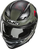 Integralhelm Für Motorrad Hjc F71 Advanced Fiberglass Mc1Sf Faco Grösse 08 M