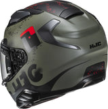 Integralhelm Für Motorrad Hjc F71 Advanced Fiberglass Mc1Sf Faco Grösse 08 M