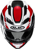 Integralhelm Für Motorrad Hjc F71 Advanced Fiberglass Mc1 Tozz Grösse 11 Xxl