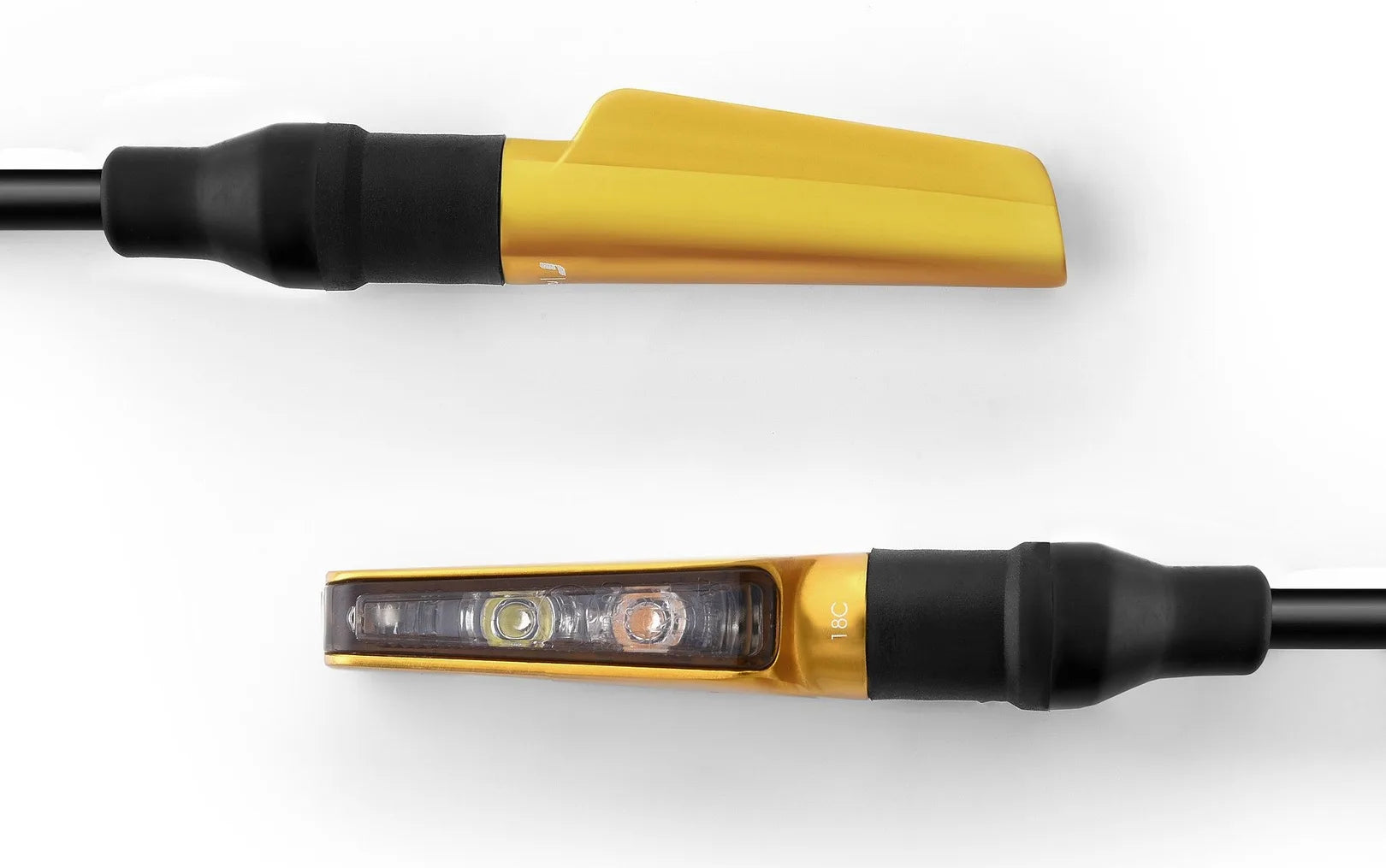 Paar Led Blinker + Positionslicht Vorn Corsa L - Rizoma Kompatibel Mit Suzuki Gsx-S 1000 (2015-2020)