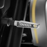 Couple Sequential Led Turn Signal Front Vision - Rizoma Compatible With Ducati Scrambler 800 Sixty2 (2015-2018)