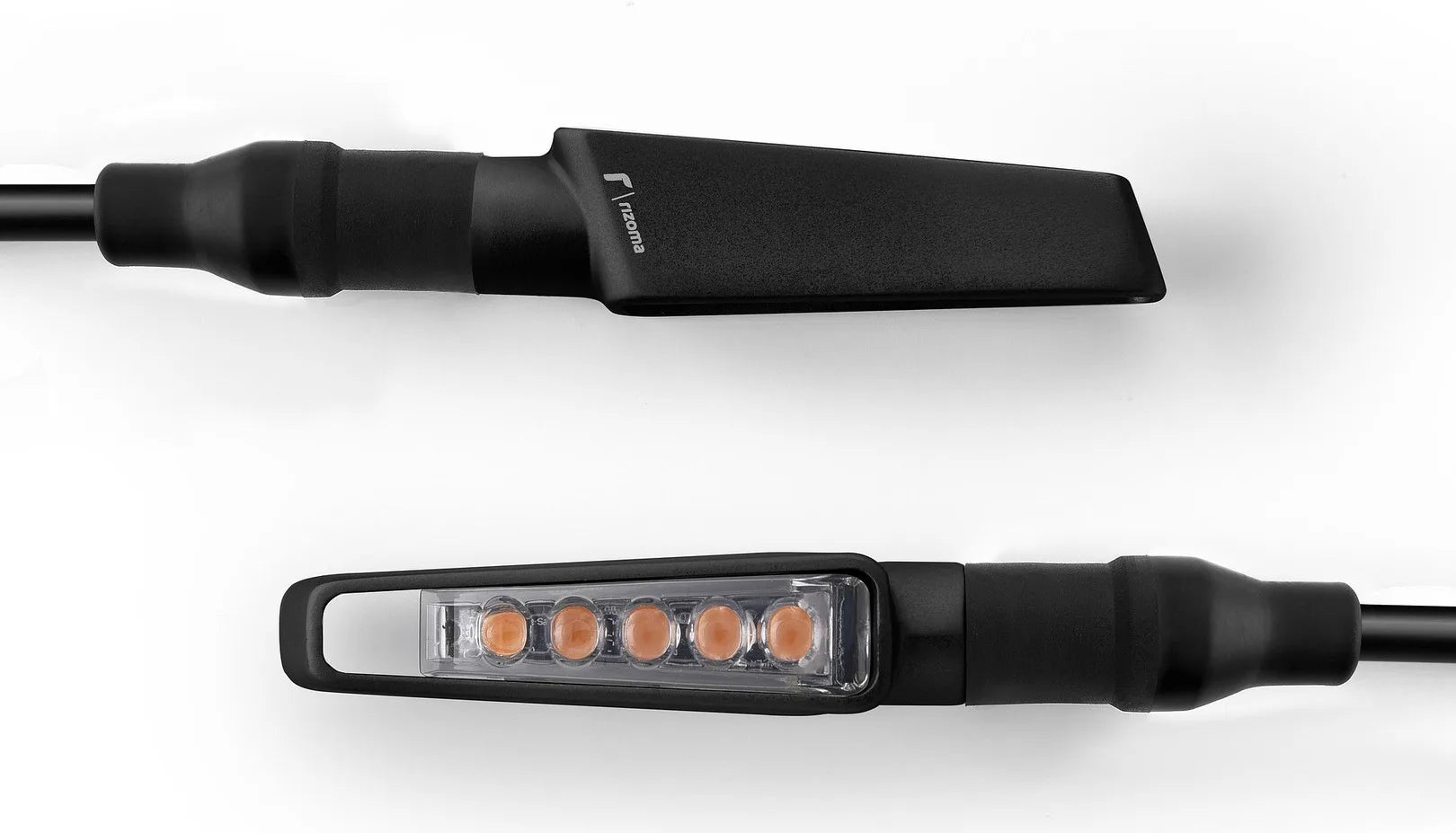 Paar Dynamischem Led Blinker Vorne Vision - Rizoma Kompatibel Mit Kawasaki Er-6 N (2013-2016)