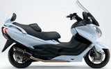 Komplette Abgasanlage Mit Katalysator Und Geräuschzulassung Furore Alu Schwarz - Gpr Kompatibel Mit Suzuki An 650 Burgman (2013-2016)