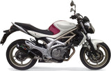 Auspuffendstück Mit Geräuschzulassung Furore Alu Schwarz - Gpr Kompatibel Mit Suzuki Gladius 650 (2008-2015)