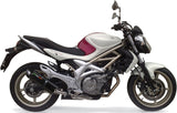 Exhaust Tip With Noise Certification Furore Aluminium Black - Gpr Compatible With Suzuki Gladius 650 (2008-2015)