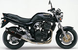 Auspuffendstück Mit Geräuschzulassung Furore Alu Schwarz - Gpr Kompatibel Mit Suzuki Gsf 400 Bandit (1991-1997)