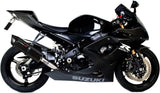Auspuffendstück Mit Geräuschzulassung Furore Alu Schwarz - Gpr Kompatibel Mit Suzuki Gsx-R 1000 K5 (2005-2006)
