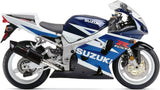 Auspuffendstück Mit Geräuschzulassung Furore Alu Schwarz - Gpr Kompatibel Mit Suzuki Gsx-R 600 (2001-2005)