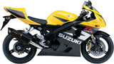 Katalysiertes Auspuffendstück Mit Geräuschzulassung Furore Alu Schwarz - Gpr Kompatibel Mit Suzuki Gsx-R 600 (2004-2005)