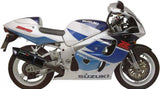 Auspuffendstück Mit Geräuschzulassung Furore Alu Schwarz - Gpr Kompatibel Mit Suzuki Gsx-R 600 Srad (1996-2000)
