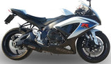 Auspuffendstück Mit Geräuschzulassung Furore Alu Schwarz - Gpr Kompatibel Mit Suzuki Gsx-R 750 K6 (2006-2007)