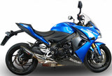 Auspuffendstück Mit Geräuschzulassung Furore Alu Schwarz - Gpr Kompatibel Mit Suzuki Gsx-S 1000 F (2015-2016)