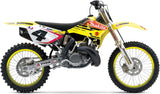 Komplette Auspuffanlage Ohne Katalysator Und Mit Geräuschzulassung Furore Alu Schwarz - Gpr Kompatibel Mit Suzuki Rmz 250 (2004-2006)
