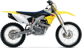 Auspuffendstück Mit Geräuschzulassung Furore Alu Schwarz - Gpr Kompatibel Mit Suzuki Rmz 450 (2008-2017)