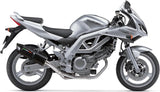 Auspuffendstück Mit Geräuschzulassung Furore Alu Schwarz - Gpr Kompatibel Mit Suzuki Sv 650 - S (2003-2010)
