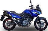Auspuffendstück Mit Geräuschzulassung Furore Alu Schwarz - Gpr Kompatibel Mit Suzuki V-Strom Dl 650 (2004-2011)