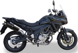 Katalysiertes Auspuffendstück Mit Geräuschzulassung Furore Alu Schwarz - Gpr Kompatibel Mit Suzuki V-Strom Dl 650 (2012-2016)