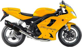 Auspuffendstück Mit Geräuschzulassung Furore Alu Schwarz - Gpr Kompatibel Mit Triumph Daytona 955 (1999-2001)