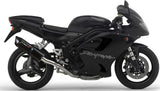 Auspuffendstück Mit Geräuschzulassung Furore Alu Schwarz - Gpr Kompatibel Mit Triumph Daytona 955 (2002-2005)